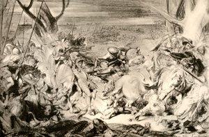 La Bataille de Dreux, 1913 - Ferdinand Victor Eugene Delacroix