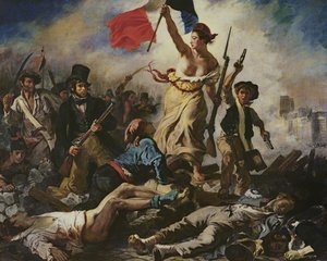 La Liberté guidant le peuple, 28 juillet 1830, vers 1830-31 - Ferdinand Victor Eugene Delacroix