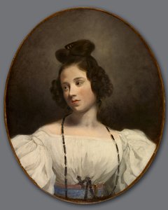 Mlle. Alexandrine-Julie de la Boutraye, vers 1832-1834 - Ferdinand Victor Eugene Delacroix