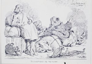 Conducteurs de mules de Tétouan, 1833