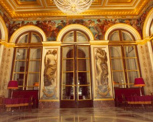 Mur nord du salon du roi décoré par Eugène Delacroix (1798-1863) - Ferdinand Victor Eugene Delacroix