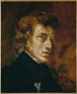 Portrait de Frédéric Chopin ... - Ferdinand Victor Eugene Delacroix