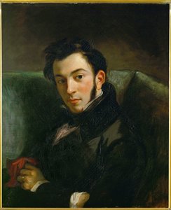 Portrait de Frédéric Villot (huile sur toile) - Ferdinand Victor Eugene Delacroix