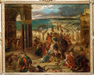 Prise de Constantinople par les Croises … - Ferdinand Victor Eugene Delacroix