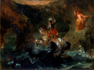 Saint Georges combattant le dragon ou Persée délivrant Andromède, 1847