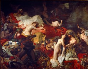 La mort de Sardanapale