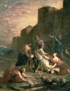Le Martyre de Saint Étienne, 1860 - Ferdinand Victor Eugene Delacroix