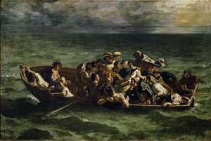 Le naufrage de Don Juan - Ferdinand Victor Eugene Delacroix
