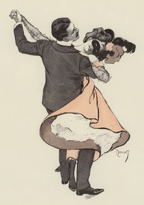 Un domino élégant - Ferdinand von Reznicek