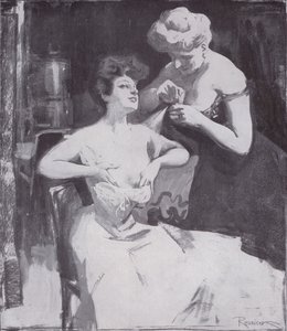 Die Jagd auf den Mann - Ferdinand von Reznicek