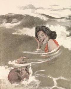 Dans le jeu des vagues