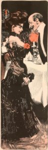 Conversation / Monde galant - Ferdinand von Reznicek