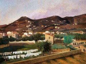 Vue de la colline de Fiesole - Ferdinando Buonamici