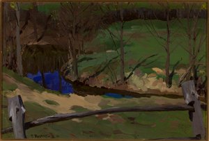 Étude de paysage à Bohdanów - Ferdynand Ruszczyc