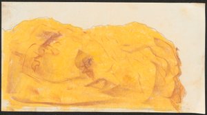 Skizze eines Felsens, lose im Skizzenbuch 1912/II - Ferdynand Ruszczyc