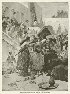 Mariage de Bedredeen Hassan et Nouredeen - Fernand Cormon