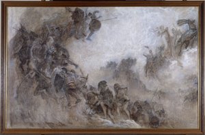 Les Races humaines (Plafond) - Fernand Cormon