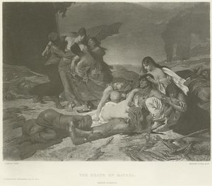 La mort de La Havane (gravure) - Fernand Cormon