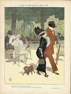 Illustration de Fernand Fau (1858-1919) dans Le Lire - Fernand Fau