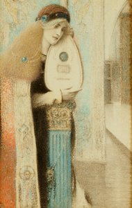 Un musicien, vers 1899 - Fernand Khnopff
