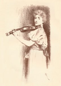 Un violoniste, vers 1898