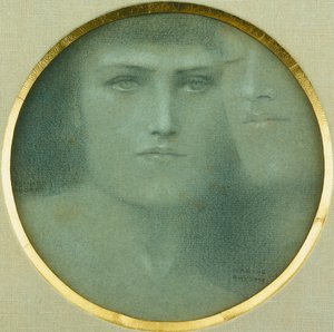 Des caresses - Fernand Khnopff