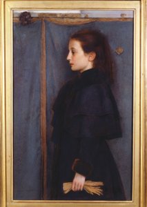 Portrait de Jeanne de Bauer - Fernand Khnopff