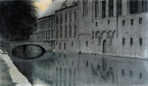 Souvenir de Flandre. Un canal, 1904