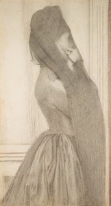 Le Voile - Fernand Khnopff