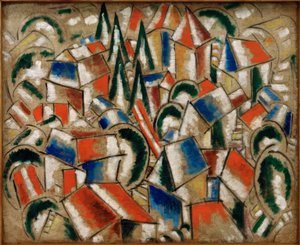 Le village - Fernand Leger