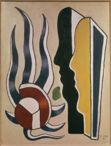 Les deux profils - Fernand Leger