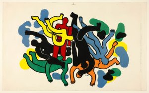 Figure Composition - Fernand Leger