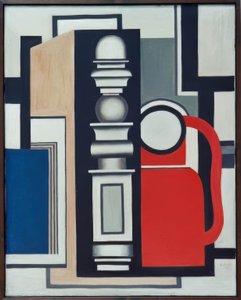 Composition avec poteaux - Fernand Leger