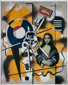La Joconde aux clés ou Mona Lisa - Fernand Leger