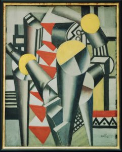 Étude sur le jeu de cartes - Fernand Leger