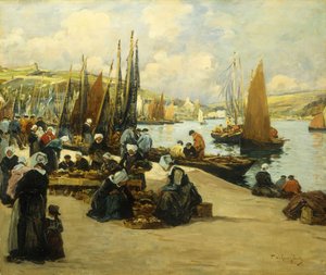 Sur le quai, Audierne