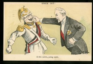 Carte postale satirique :