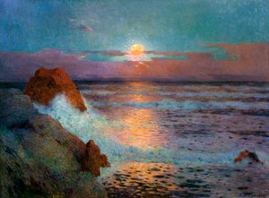 Coucher de soleil sur la mer, 1925 - Fernand Loyen du Puigaudeau