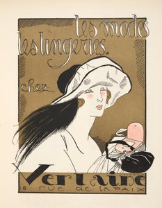 Publicité pour Verlaine, de la Gazette de Bon Ton - Fernand Siméon