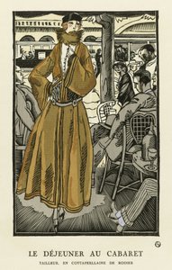 Le Déjeuner au Cabaret, pub. 1921 - Fernand Siméon