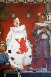 Les acrobates (détail), 1888 - Fernand de Cordova Pelez