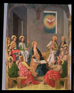 La Pentecôte - Fernando (workshop of) Gallego