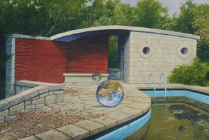 Un monde dans une piscine