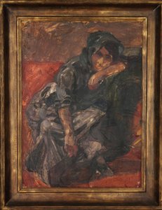 Étude de femme ou Retour à la maison - Fernando Fader