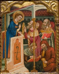 La dispute de Saint Étienne avec les Juifs, vers 1350 - Ferrer and Arnau Bassa,