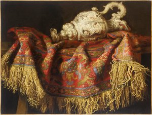 Nature morte avec un tapis, c. 1640 - Fieravino