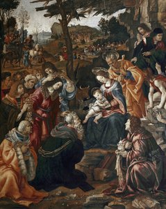 Adoration des Mages - Retable de San Donato