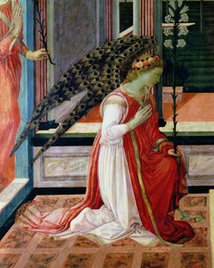 Annonciation (détail) - Filippino Lippi