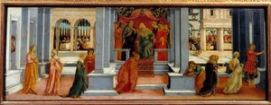 Esther choisie par le roi Assuérus - Filippino Lippi