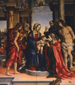 Mariage mystique de Sainte Catherine d